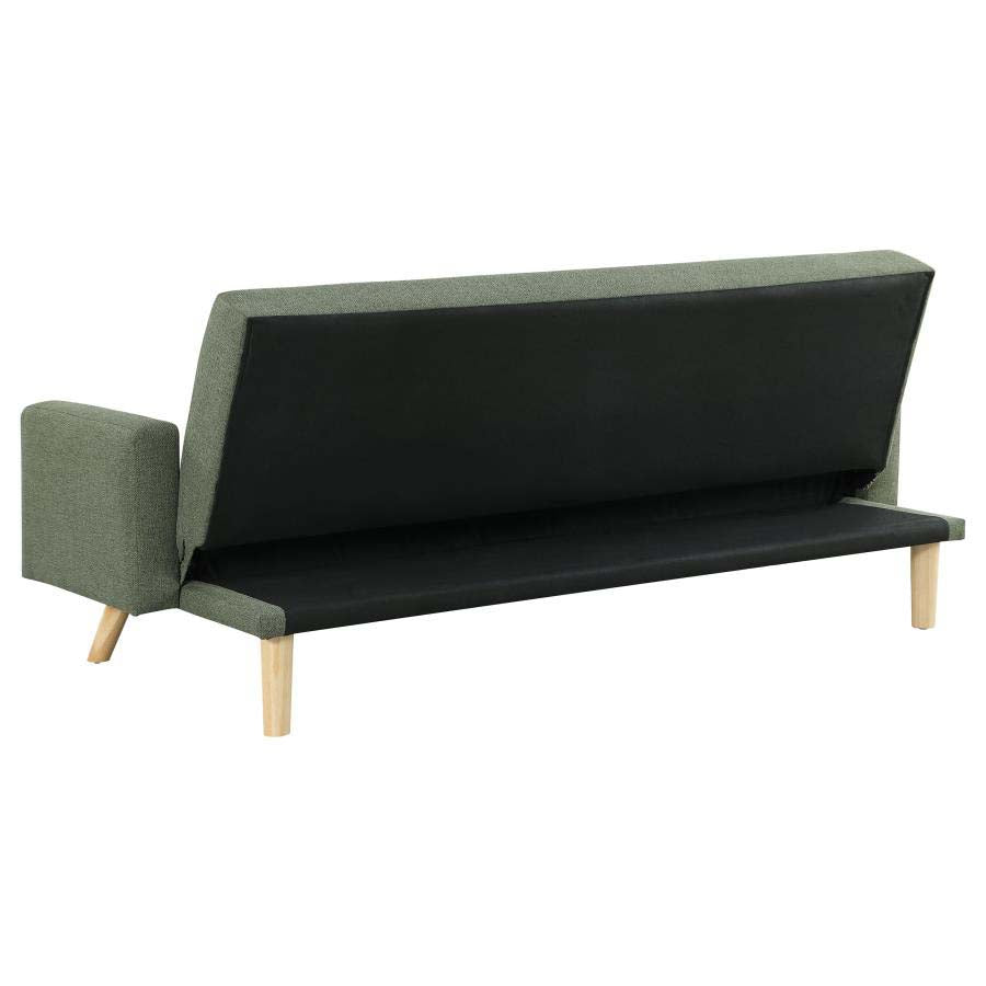 Kourtney Sage Green Sofa Bed by Coaster