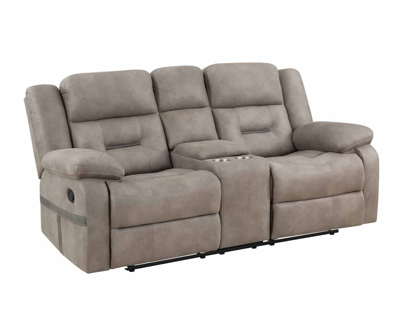 Abilene Reclining Sofa, Love Seat, & Chair by Steve Silver