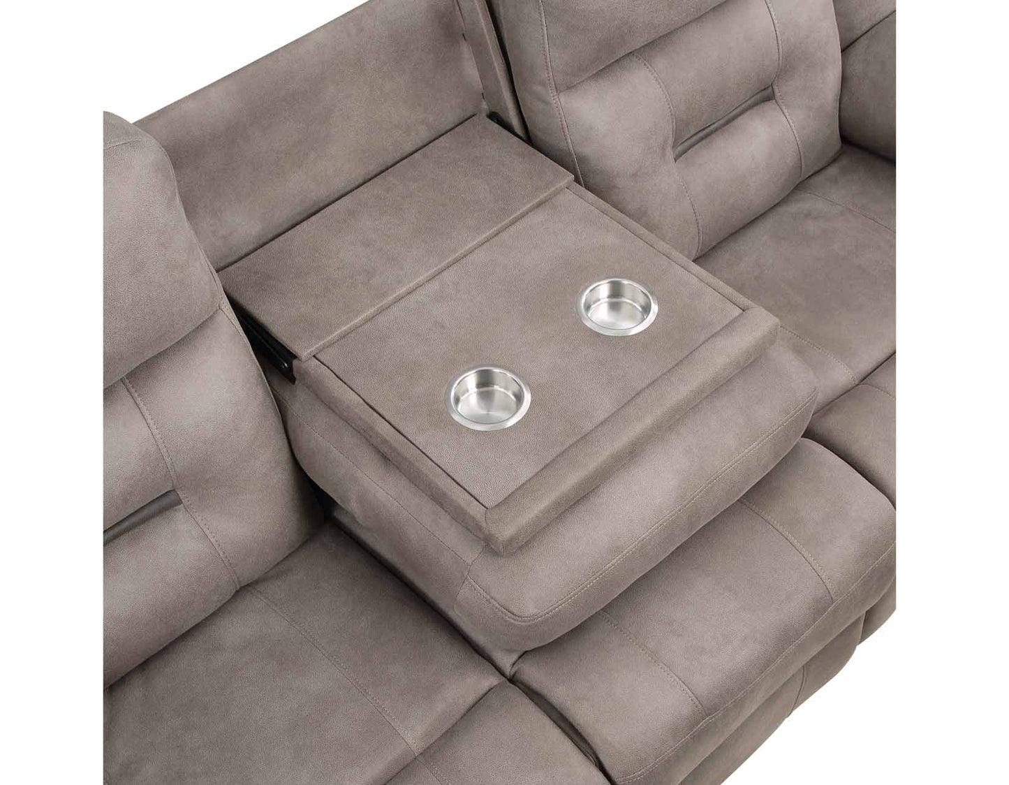 Abilene Reclining Sofa, Love Seat, & Chair by Steve Silver