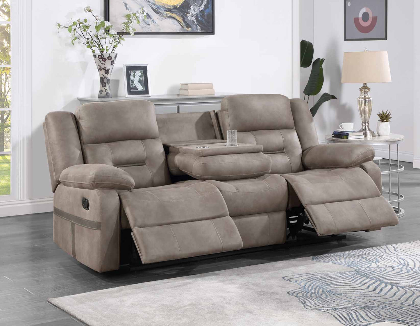 Abilene Reclining Sofa by Steve Silver