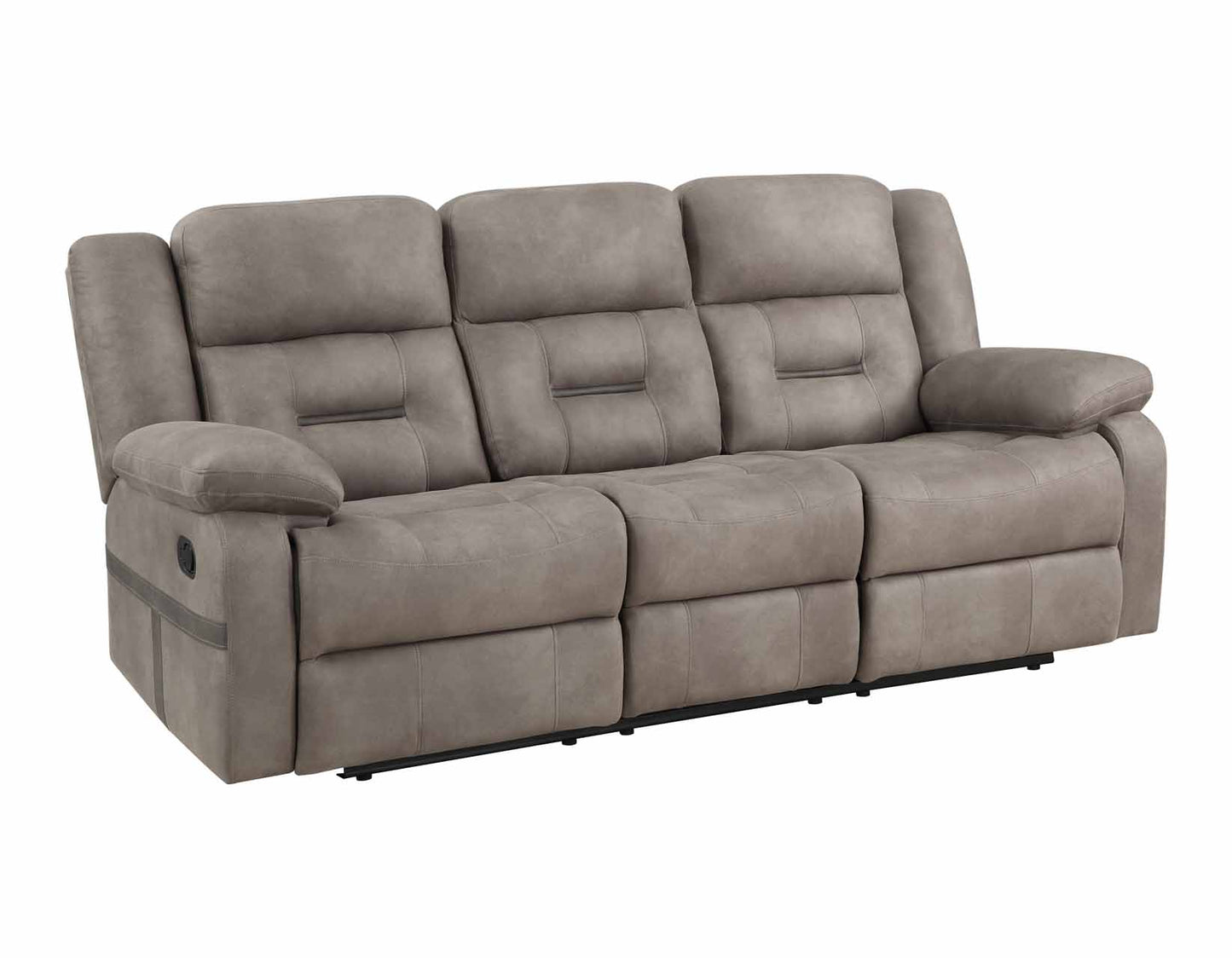 Abilene Reclining Sofa, Love Seat, & Chair by Steve Silver