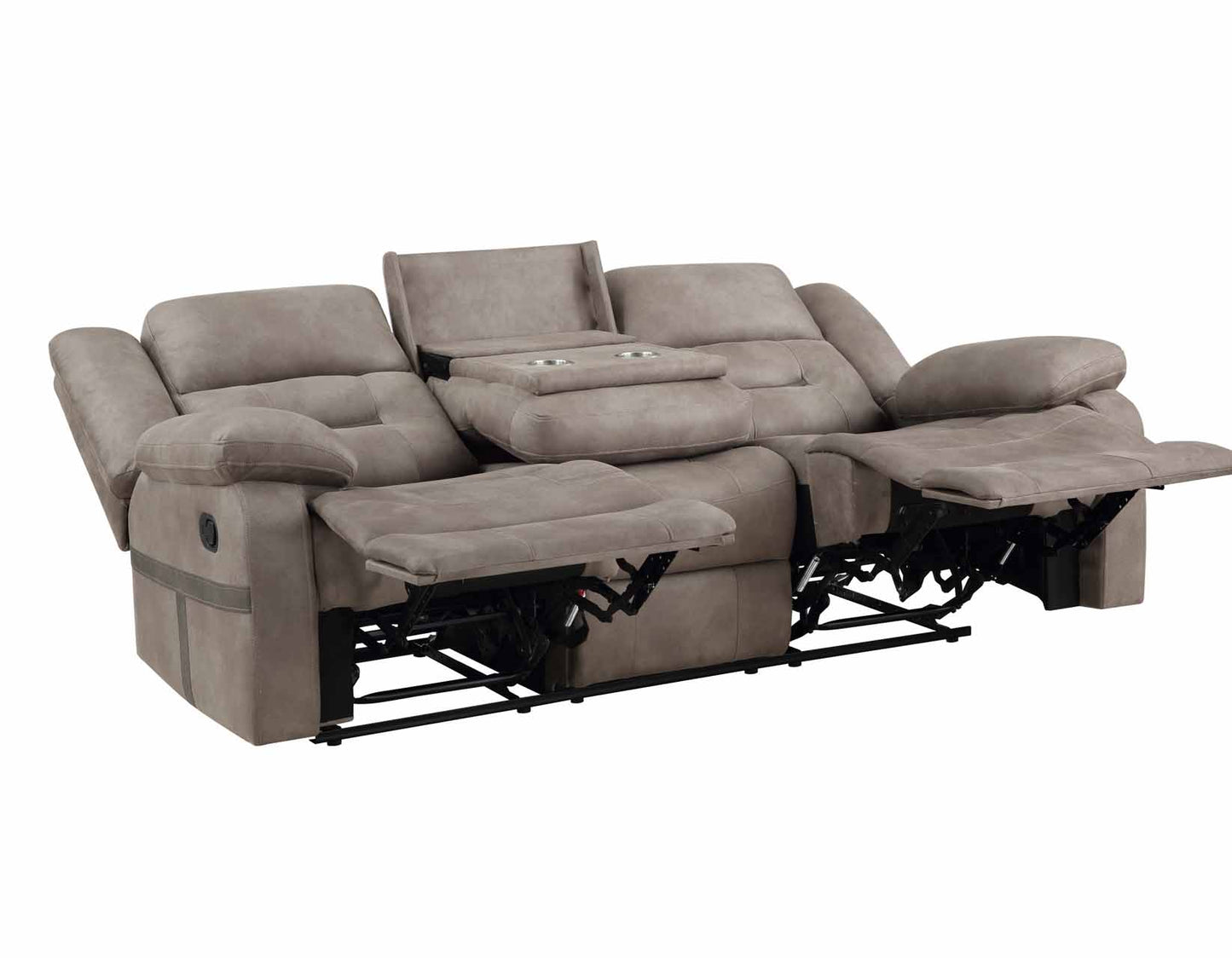 Abilene Reclining Sofa, Love Seat, & Chair by Steve Silver
