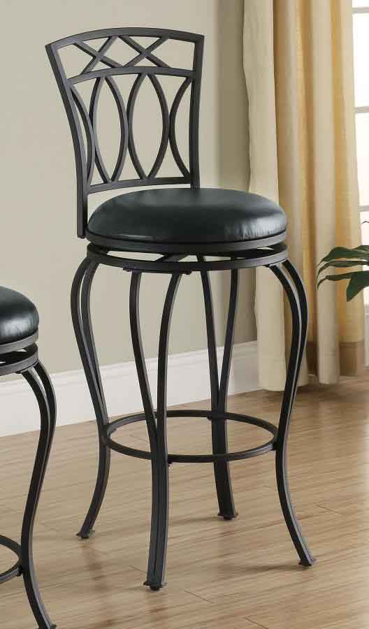Adamsville Swivel Bar Stool (includes 1 bar stool) by Coaster