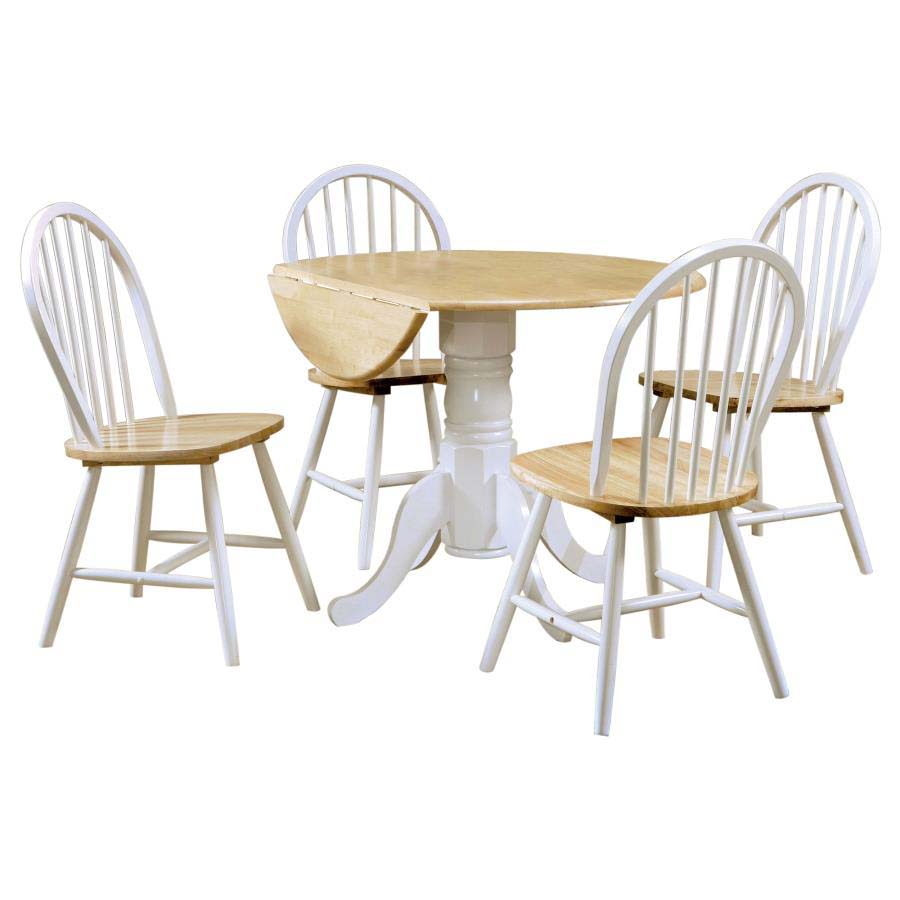 Allison Dining Set (table and 4 chairs) by Coaster