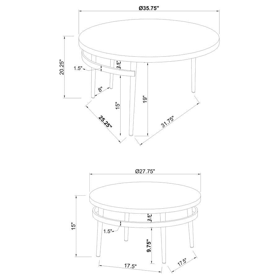 Avilla Nesting Coffee Table by Coaster