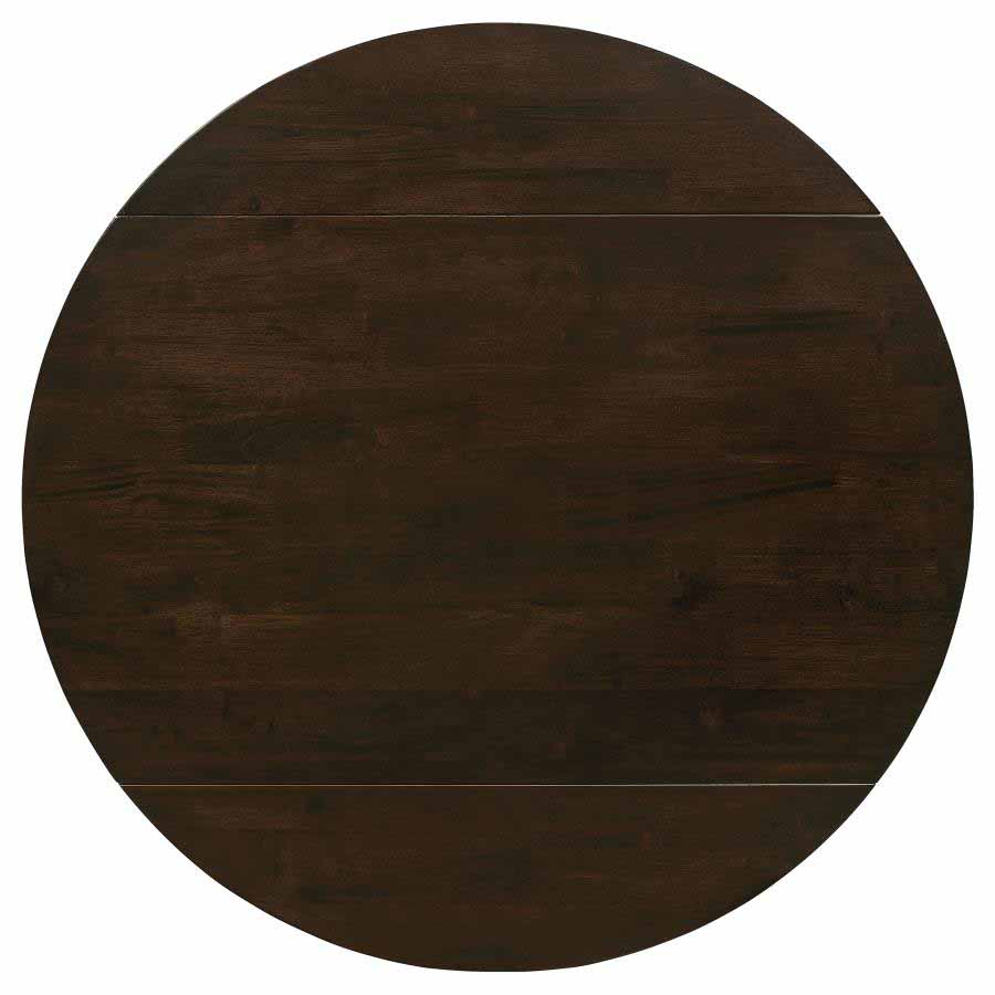 Bucknell Drop-Leaf Cappuccino Dining Set (table and 2 chairs) by Coaster