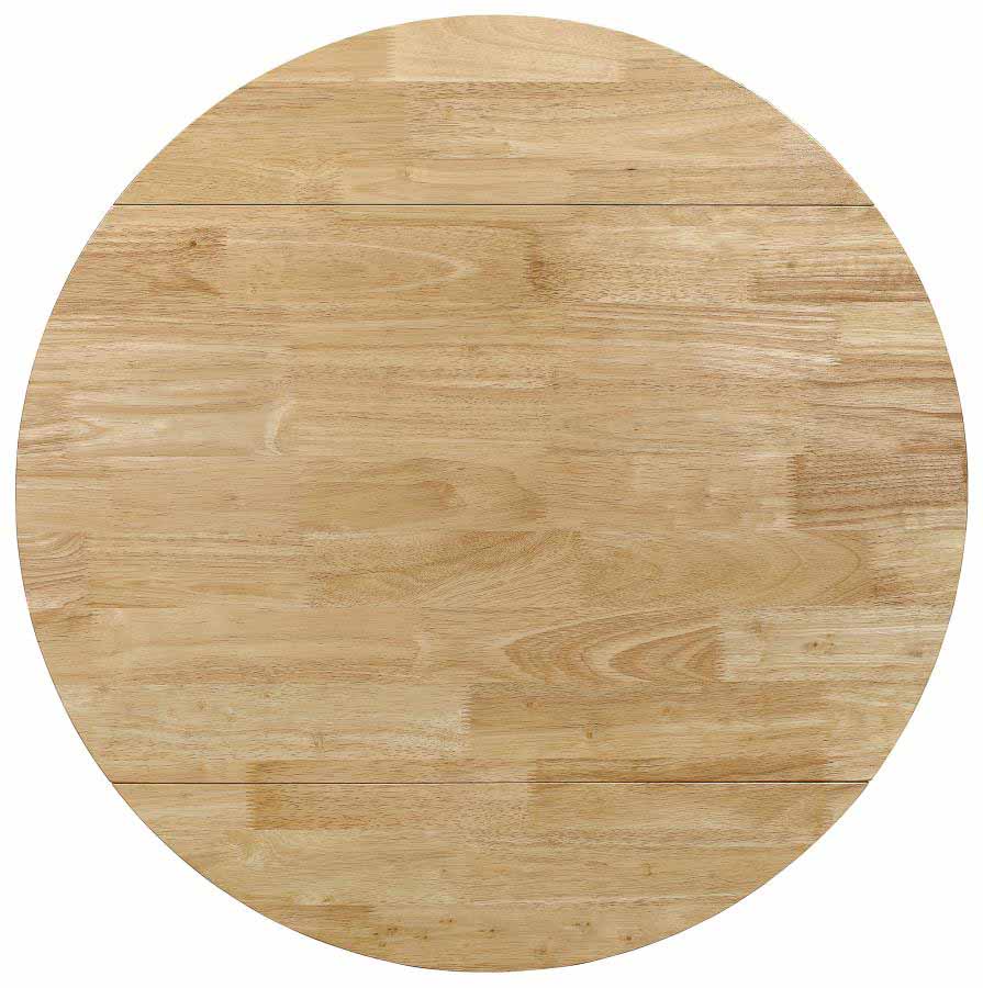 Bucknell Drop-Leaf Natural Dining Set (table and 2 chairs) by Coaster