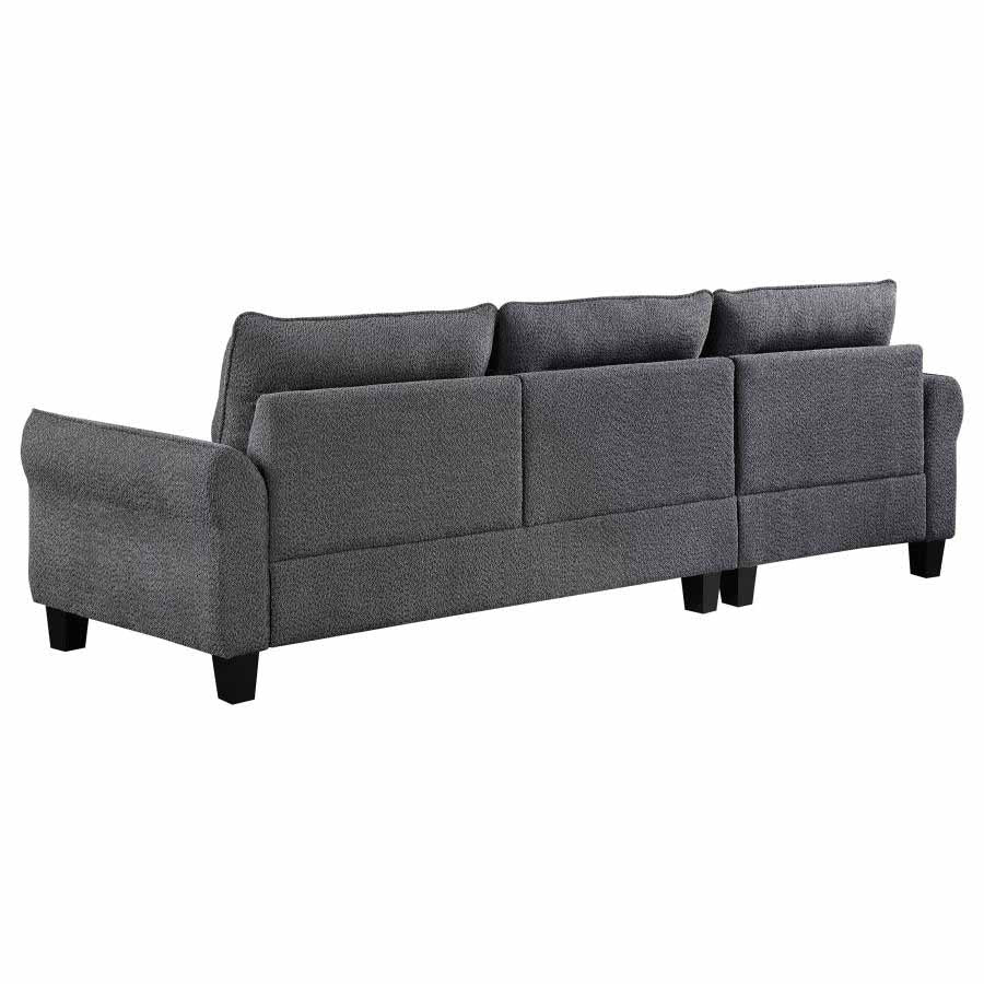 Caspian Grey Sectional by Coaster