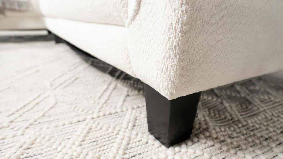 Caspian White Sectional by Coaster