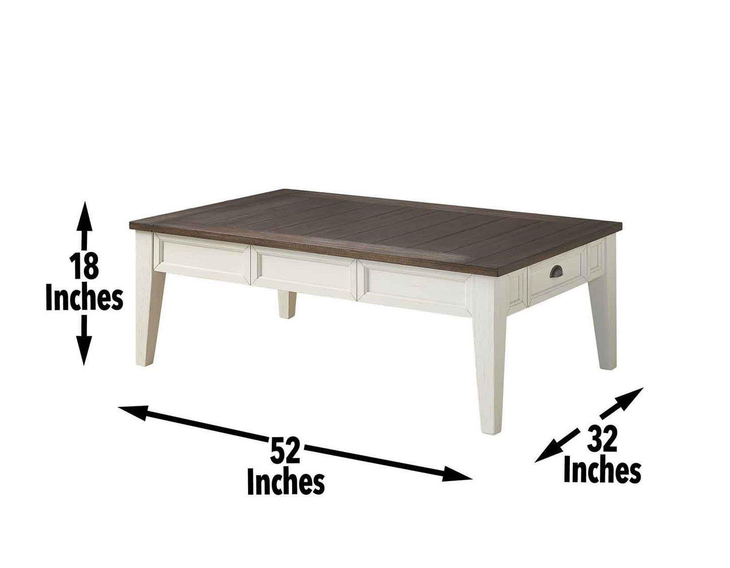 Cayla Coffee Table by Steve Silver