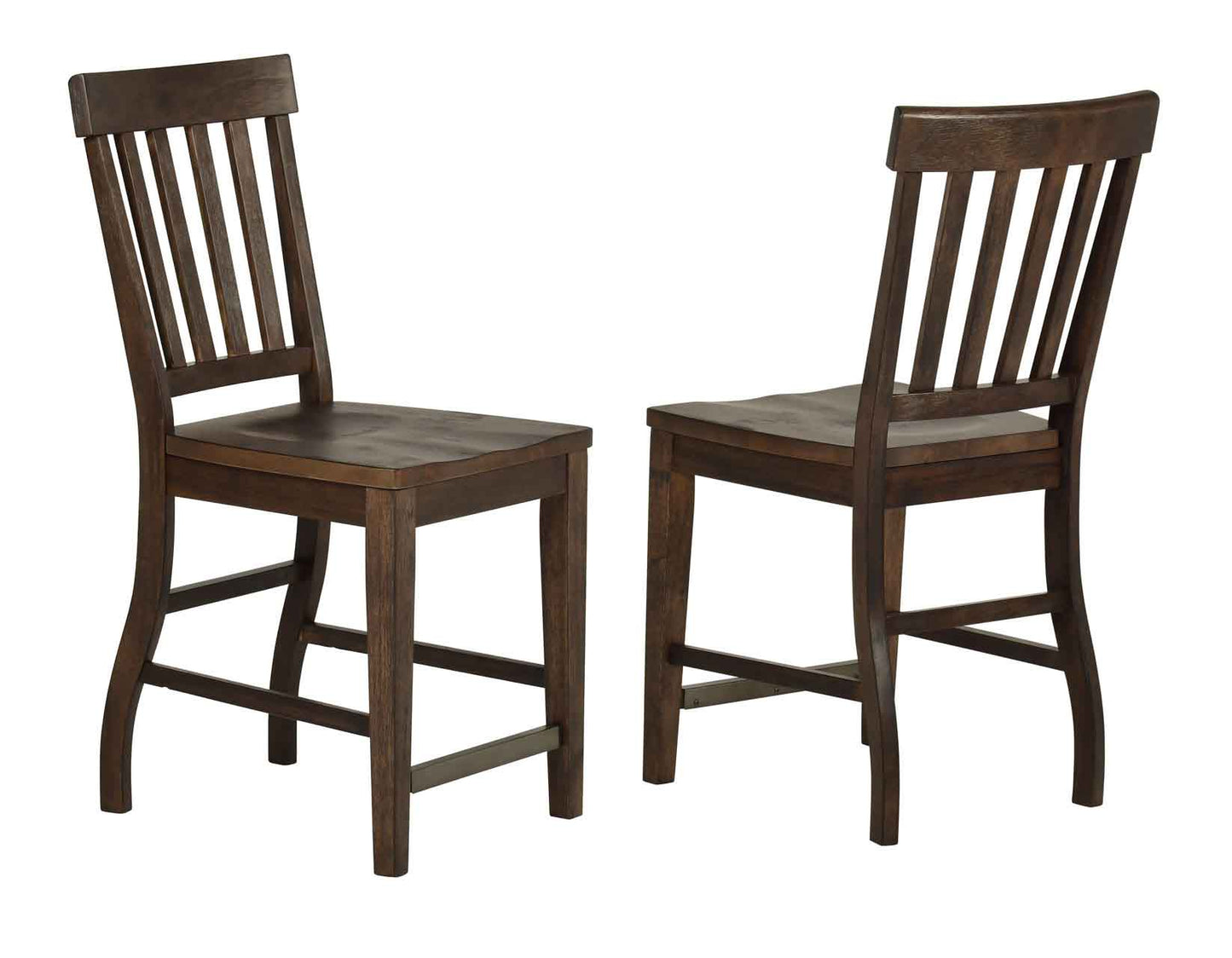 Cayla White Counter Height Chairs (includes 2 chairs) by Steve Silver