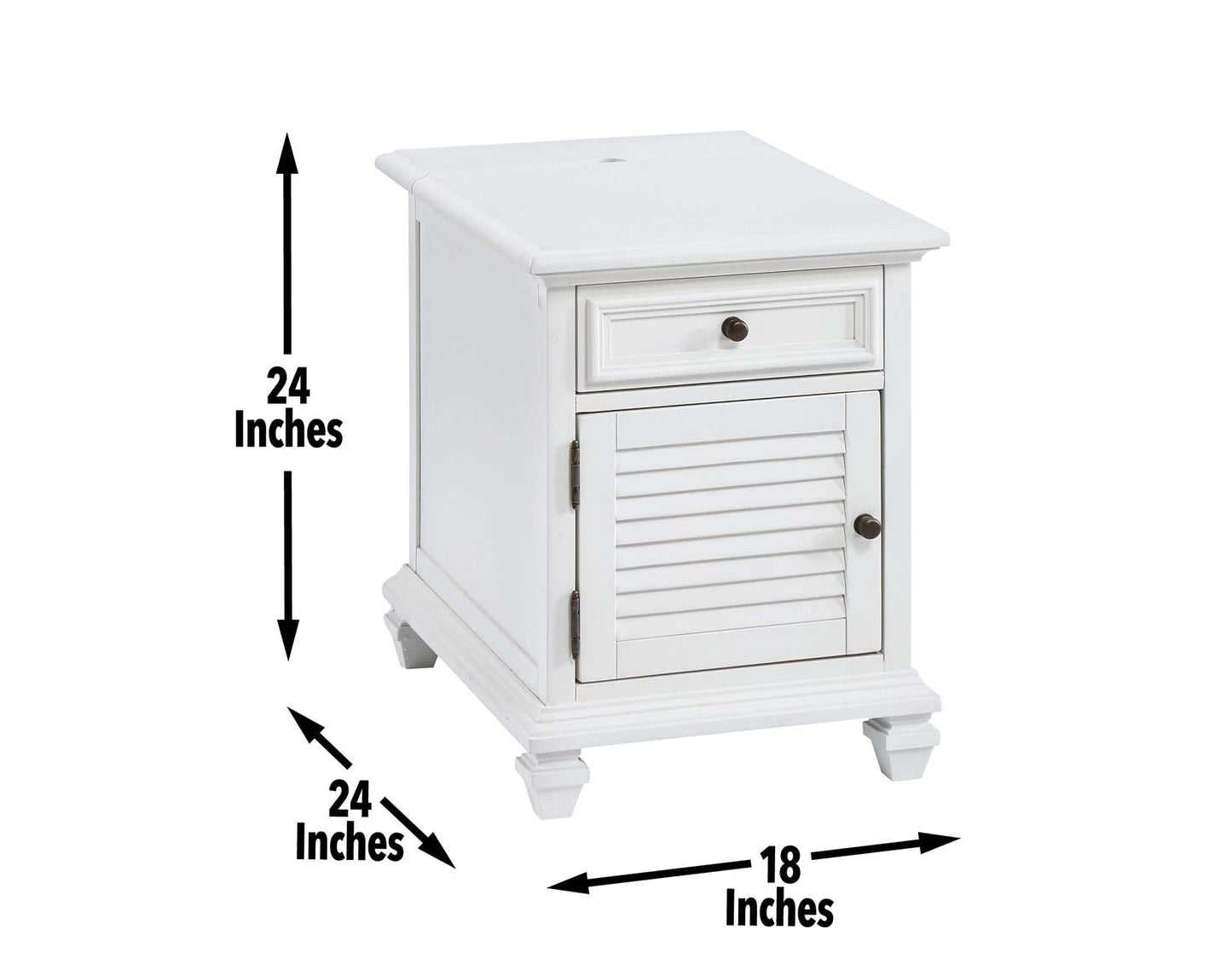 Charlestown Storage End Table by Steve Silver