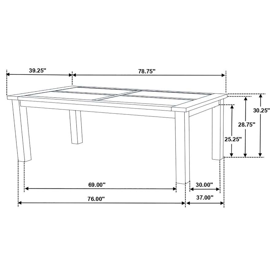 Coleman Dining Table by Coaster