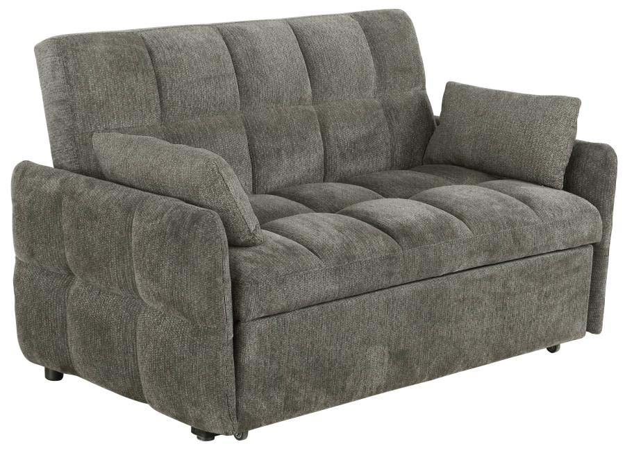 Cotswold Dark Grey Sleeper Sofa by Coaster