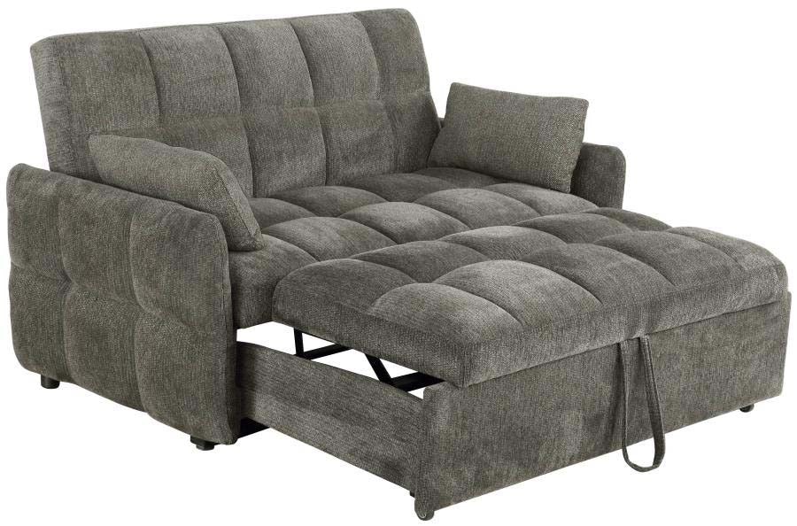 Cotswold Dark Grey Sleeper Sofa by Coaster