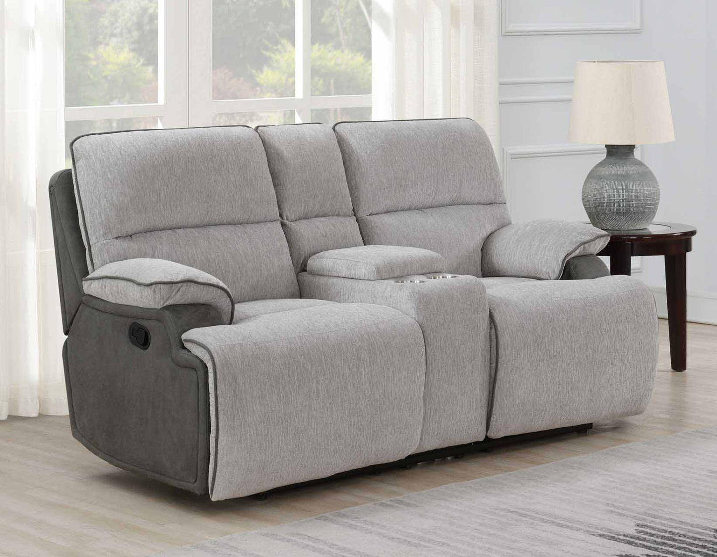 Cyprus 3-piece Reclining Sectional by Steve Silver