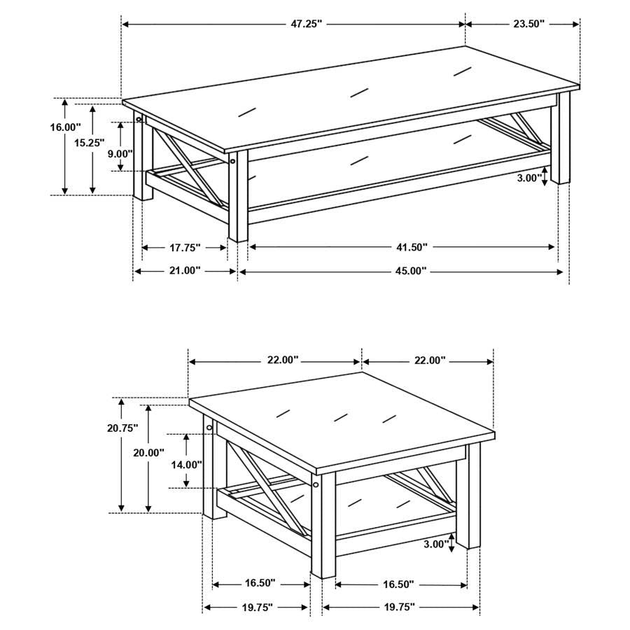 Rachelle Sofa Table by Coaster