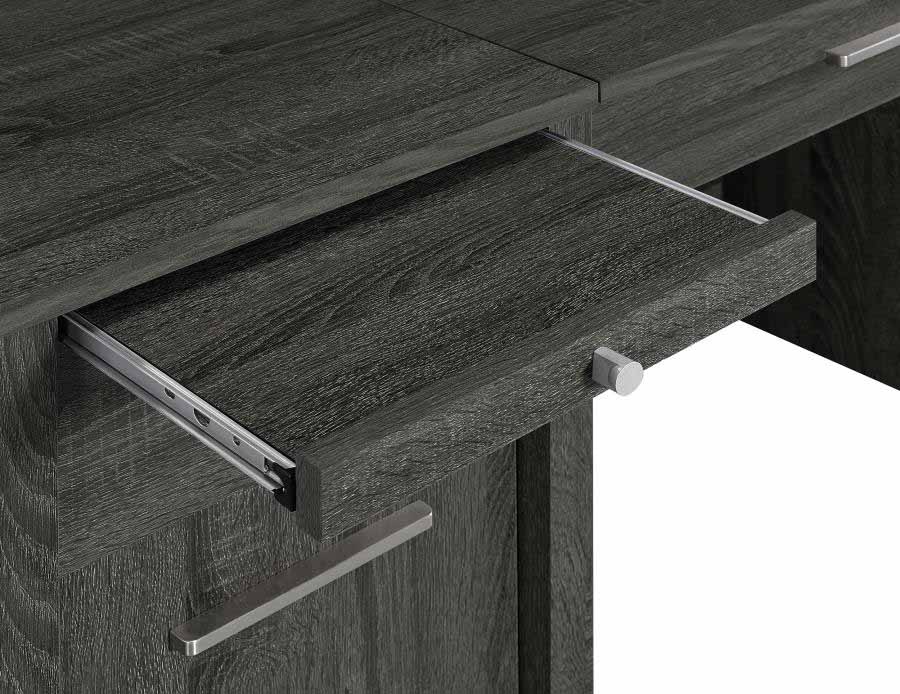 Dylan Weathered Grey Lift Top Desk by Coaster