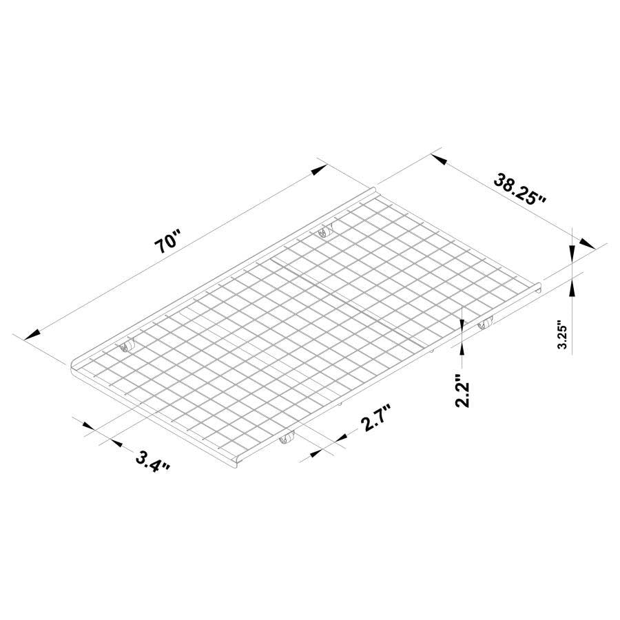 Eden Twin Trundle Bed by Coaster