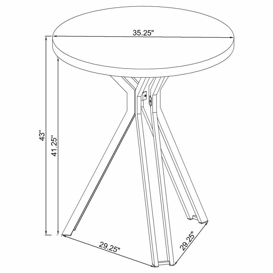 Edgerton Bar Table by Coaster