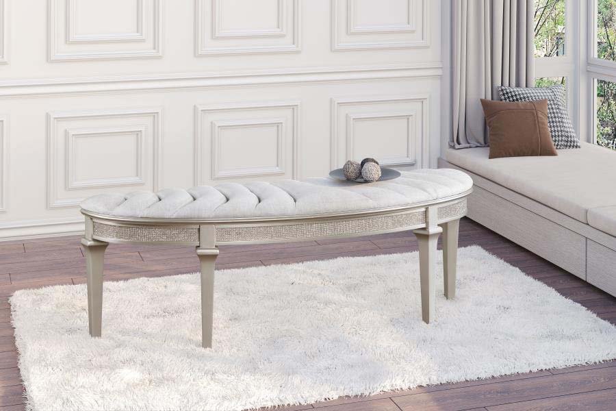 Evangeline Demilune Bench by Coaster