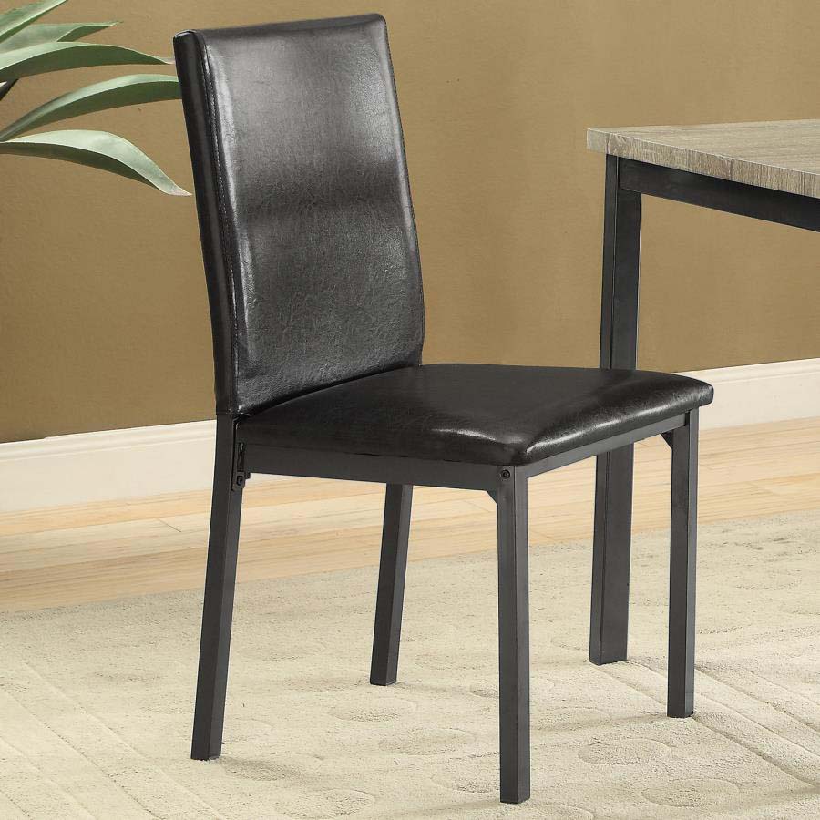Garza Dining Set (table and 4 chairs) by Coaster