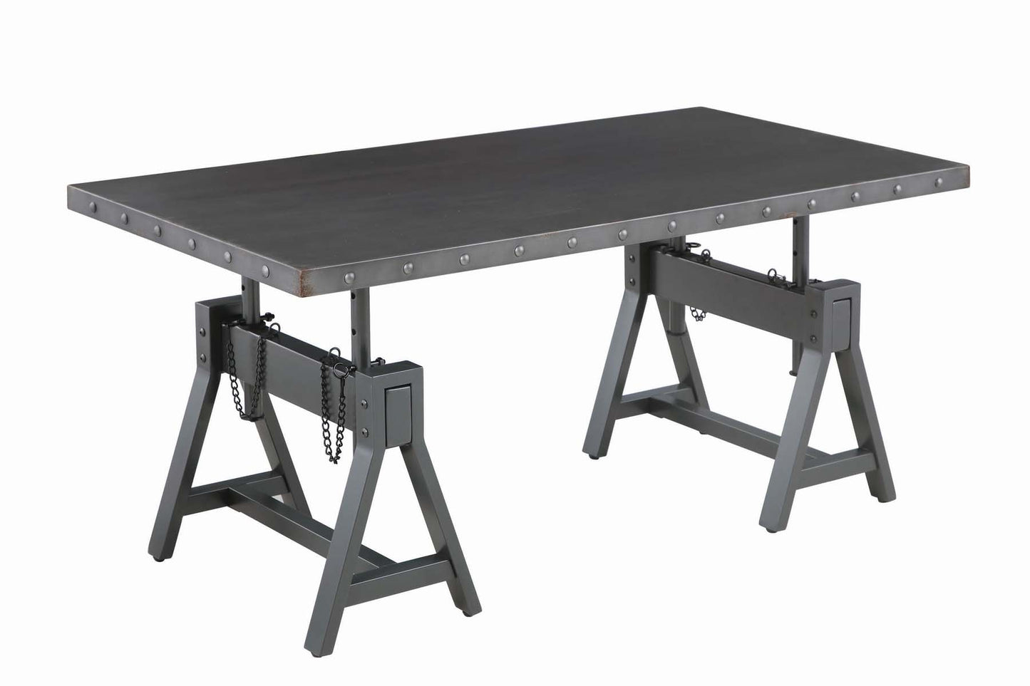 Gunmetal Table Set by Coaster