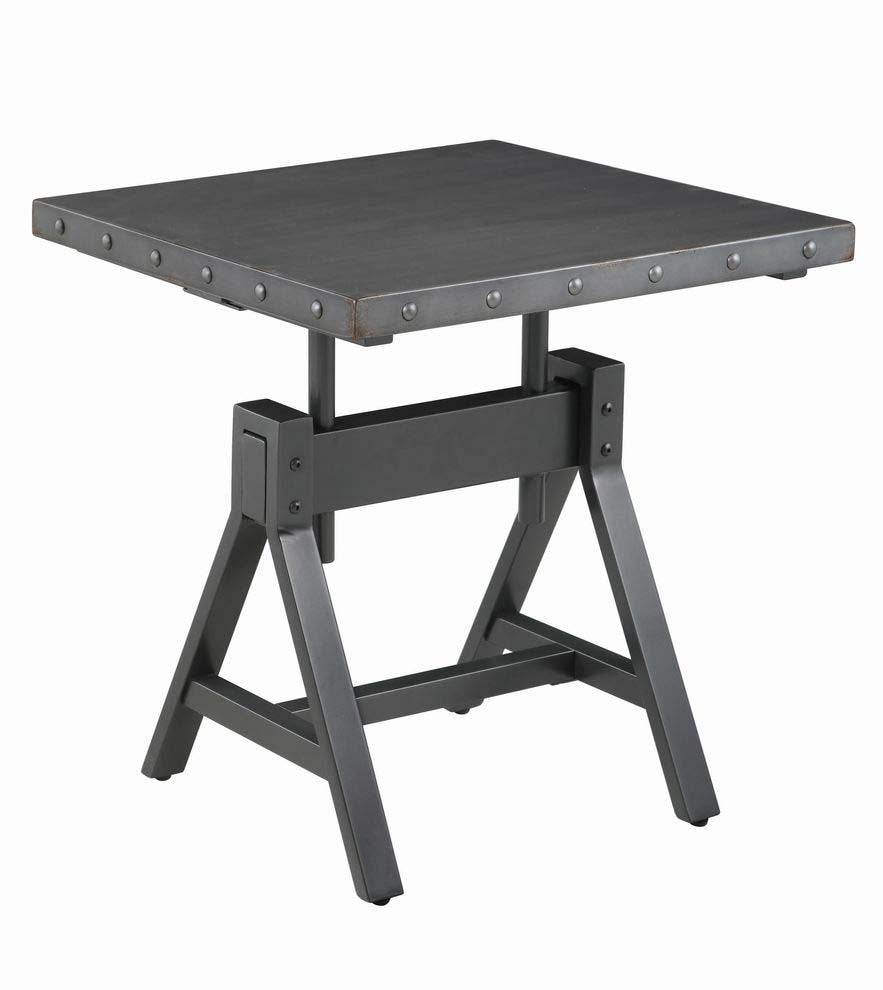 Gunmetal Table Set by Coaster