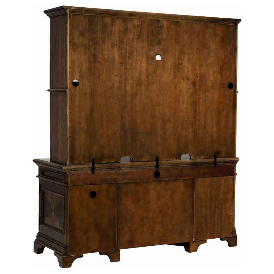 Hartshill Credenza Desk with Hutch by Coaster