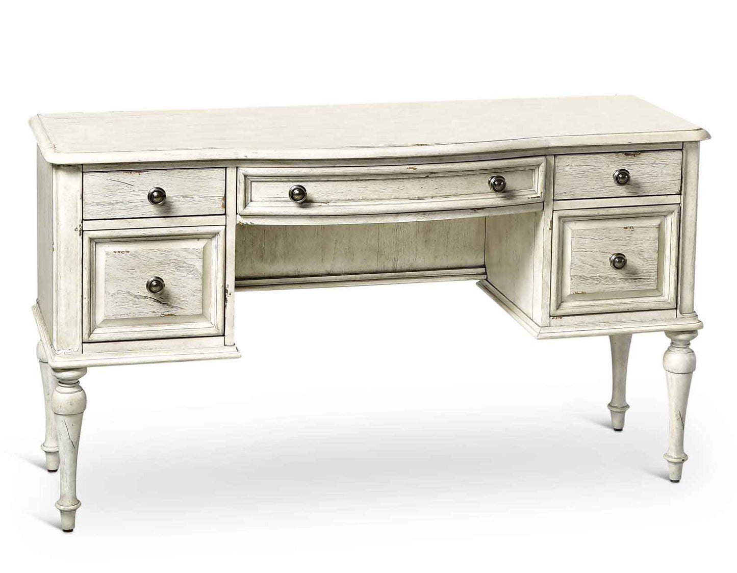 Highland Park Cathedral White Vanity Desk by Steve Silver