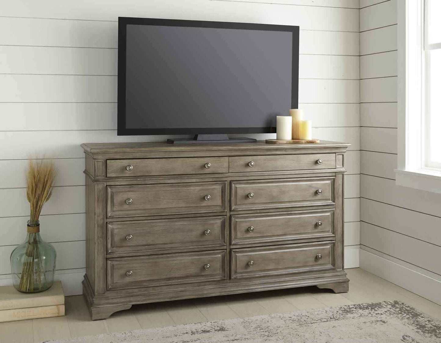 Highland Park Waxed Driftwood Dresser by Steve Silver