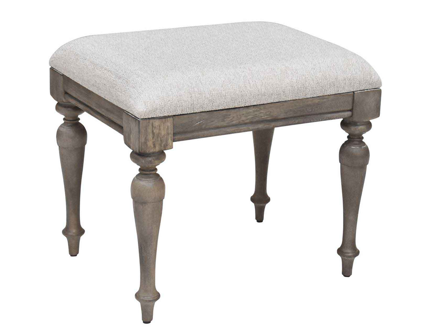 Highland Park Waxed Driftwood Vanity Bench/Stool by Steve Silver