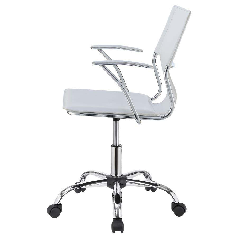 Himari White Office Chair by Coaster