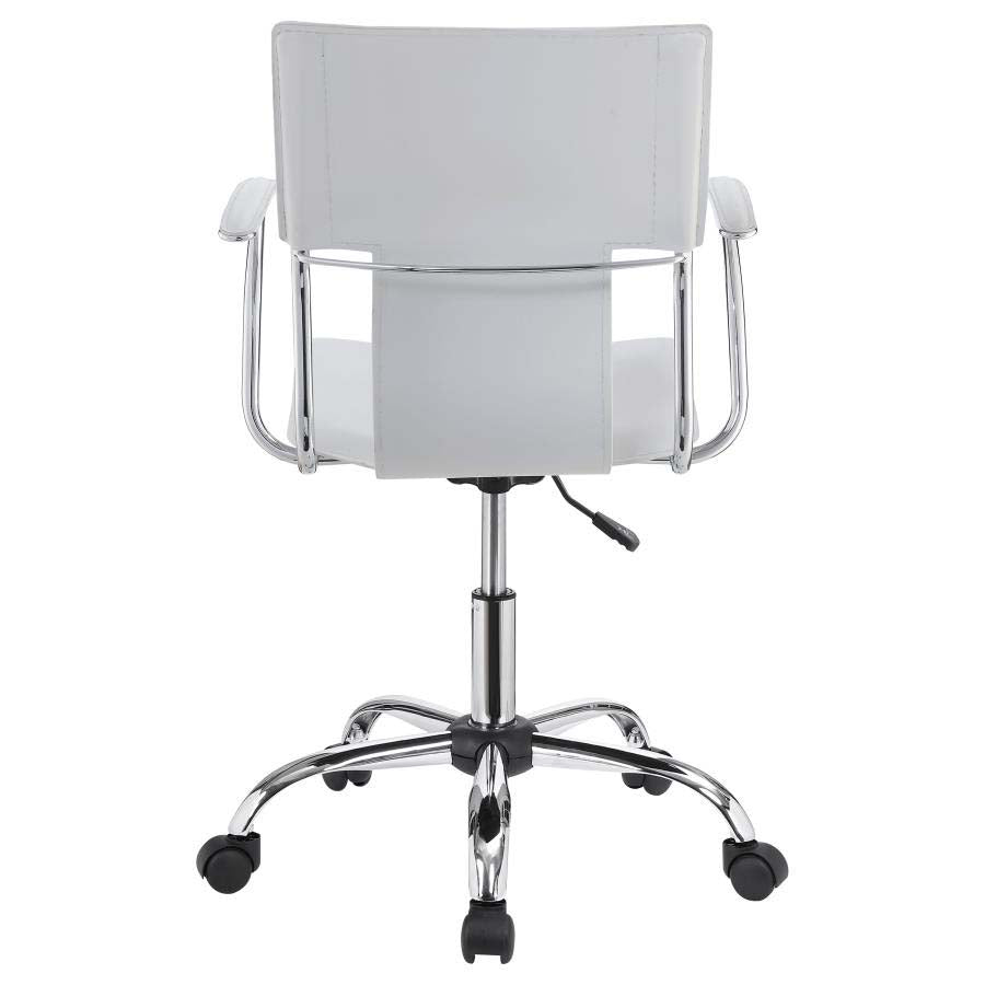 Himari White Office Chair by Coaster