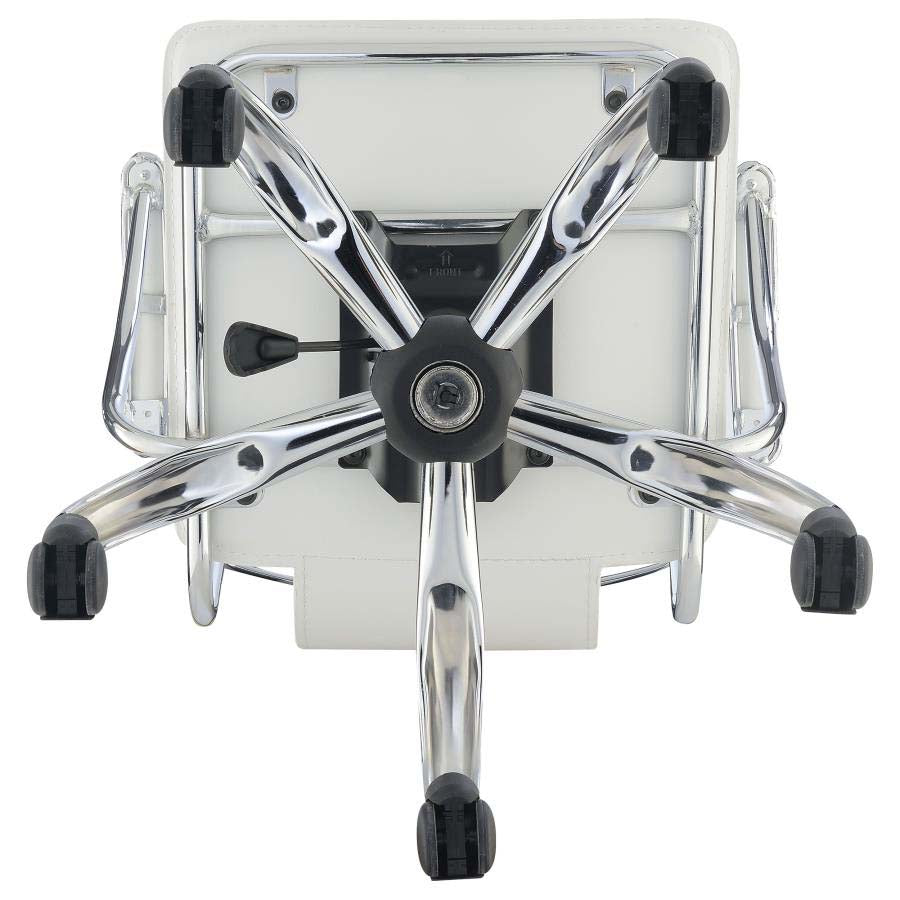 Himari White Office Chair by Coaster