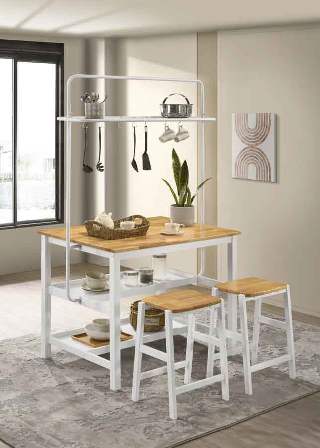 Hollis Dining Set (includes table and 4 chairs) by Coaster