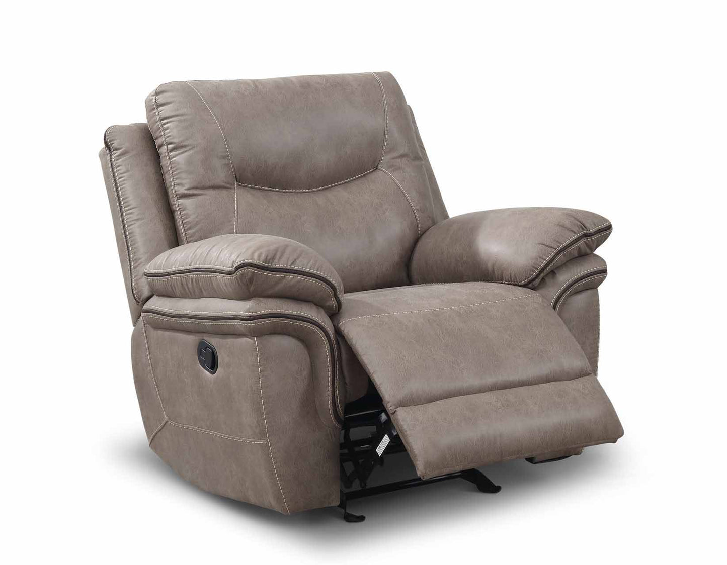 Isabella Sand Reclining Sofa, Love Seat, & Chair by Steve Silver