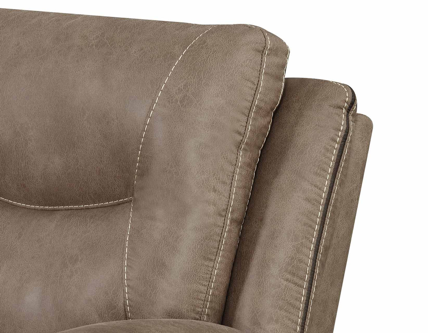 Isabella Sand Reclining Sofa, Love Seat, & Chair by Steve Silver