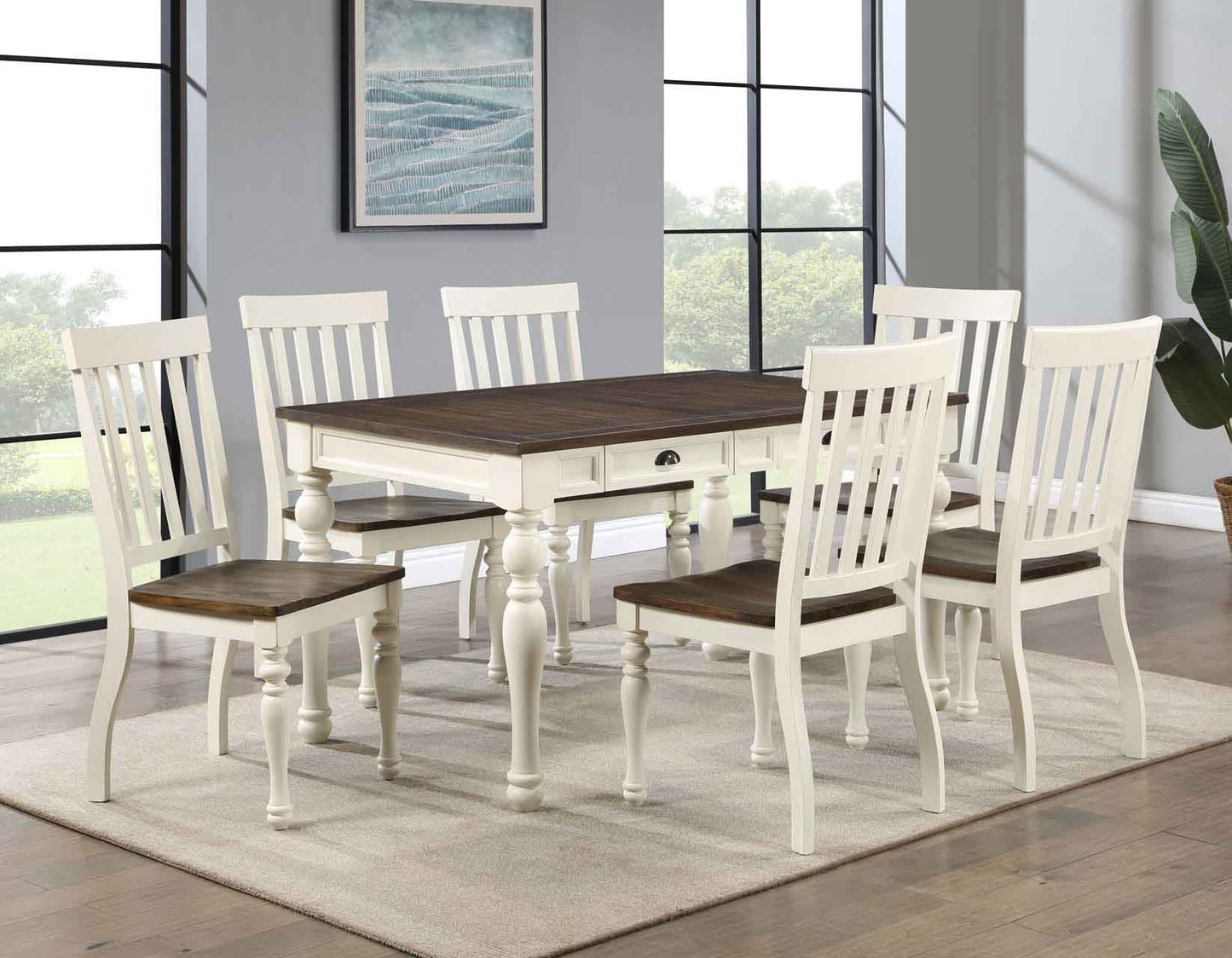 Joanna Two-Tone Dining Chair by Steve Silver