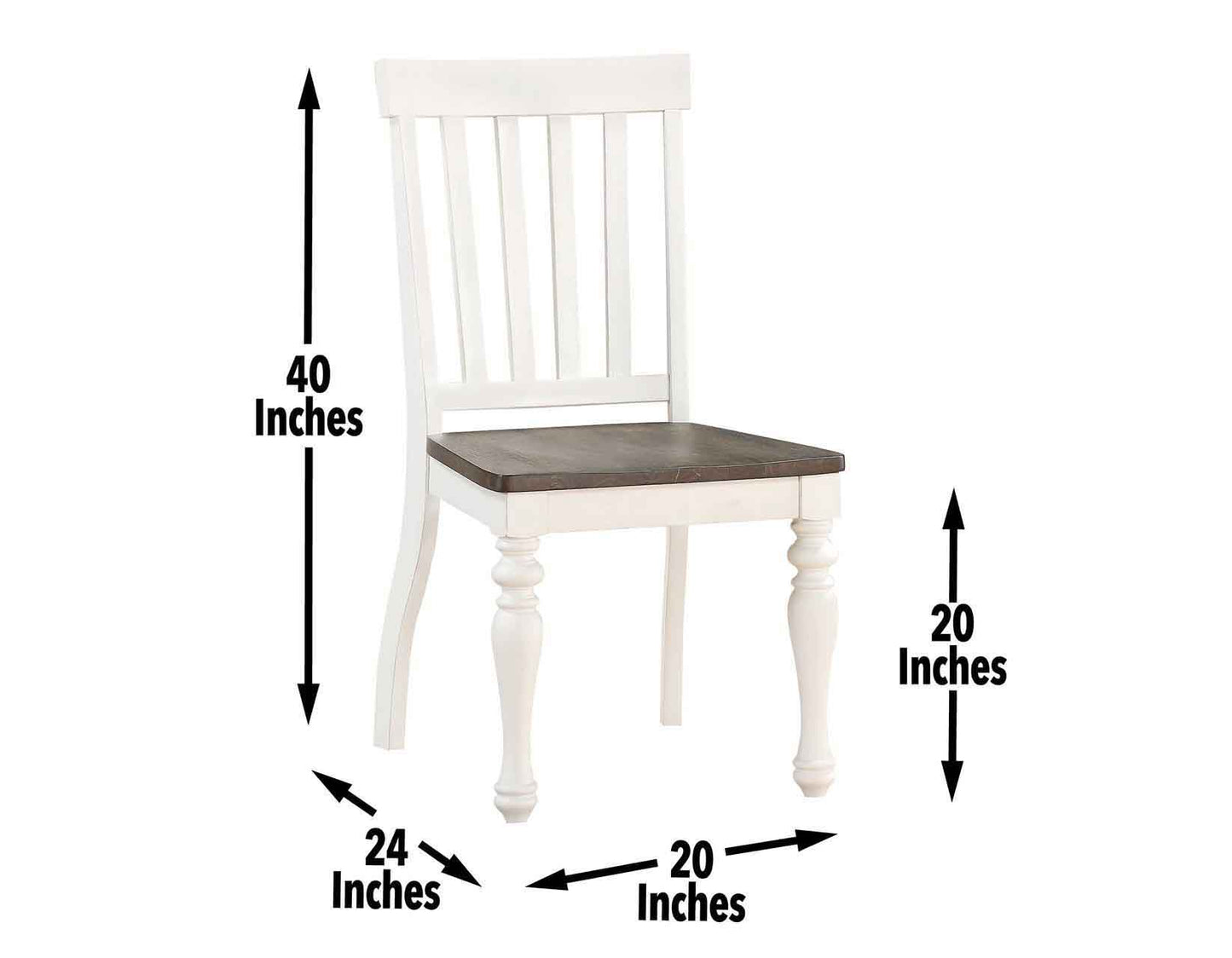 Joanna Two-Tone Dining Chair by Steve Silver