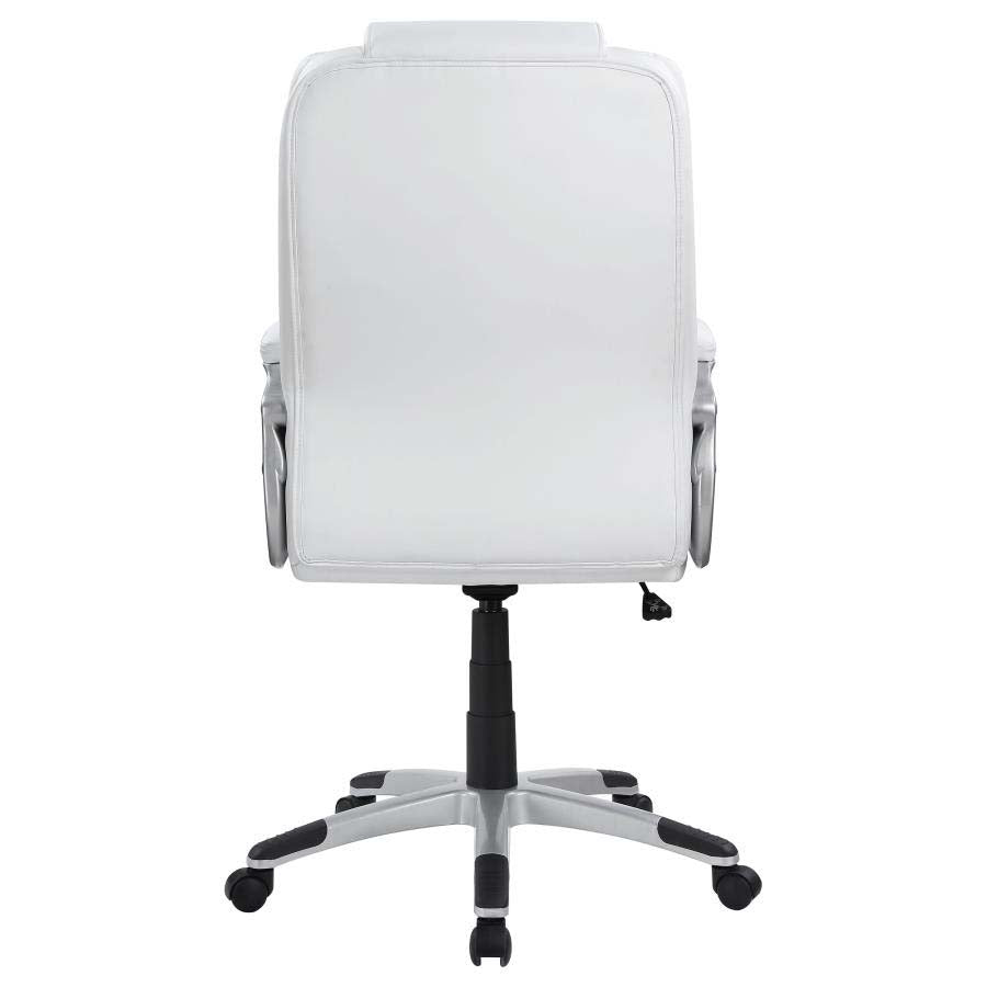 Kaffir White Office Chair by Coaster