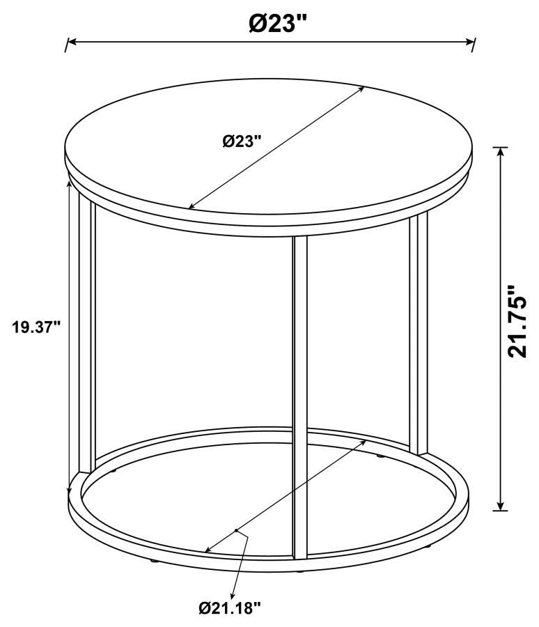 Lainey End Table by Coaster
