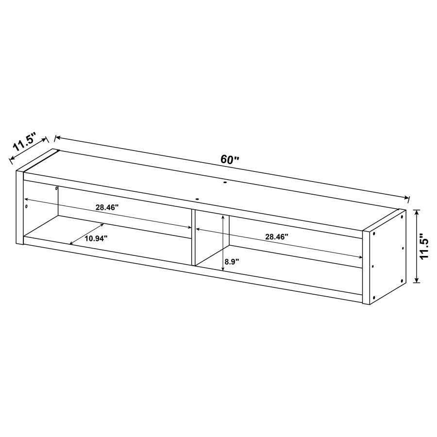 Lewes 4-Piece TV Entertainment Center by Coaster