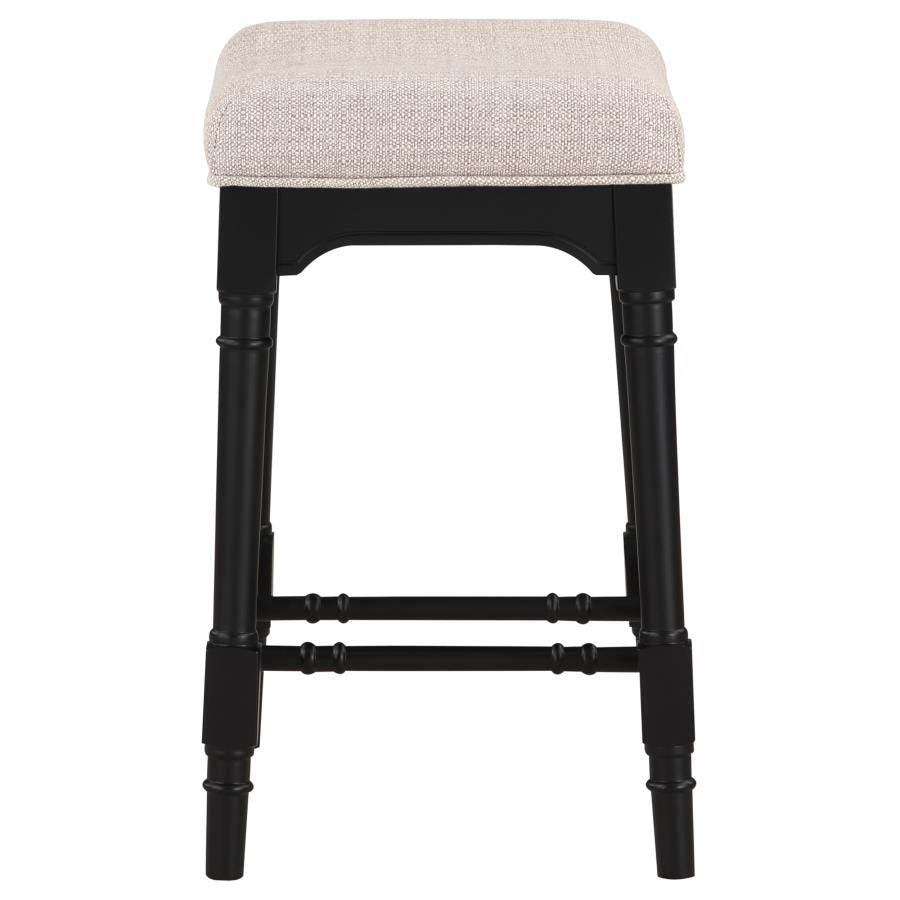 Martina Black Counter Height Set (includes table and 4 stools) by Coaster