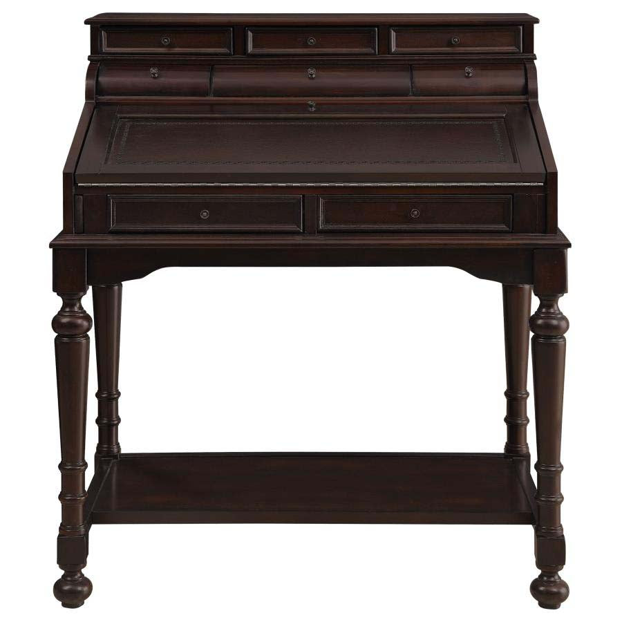 Milo 10-drawer Secretary Desk by Coaster