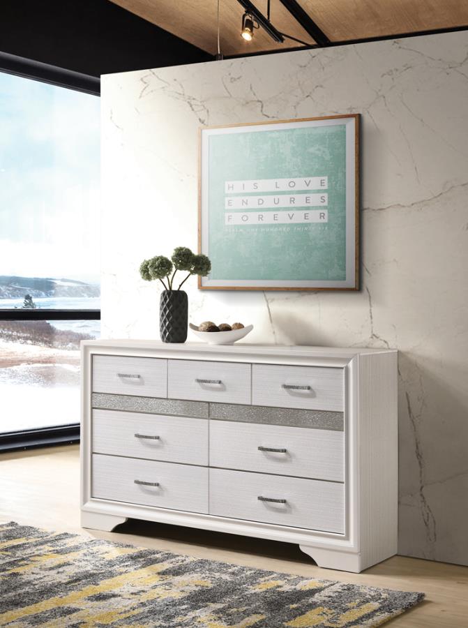 Miranda White Dresser by Coaster