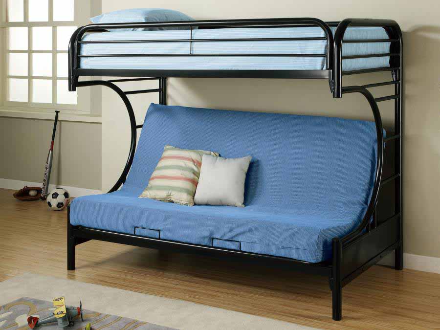 Montgomery Twin over Futon Bunk Bed by Coaster