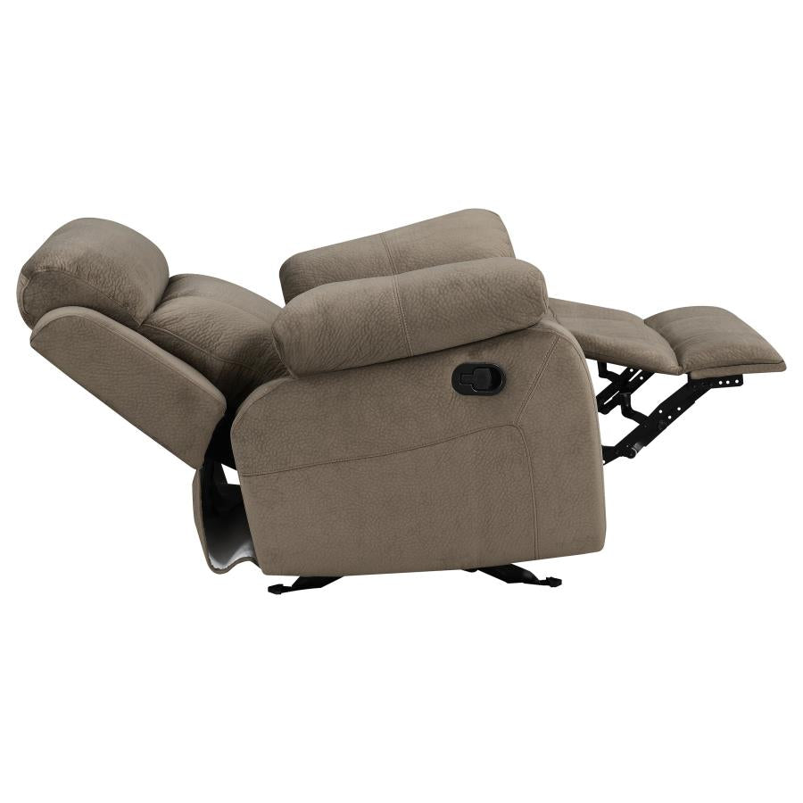 Myleene Mocha Glider Recliner by Coaster