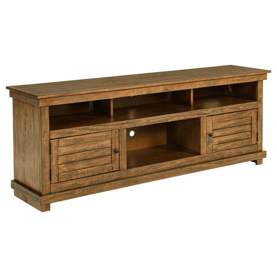 Payne Distressed Brown 70" TV Stand by Coaster
