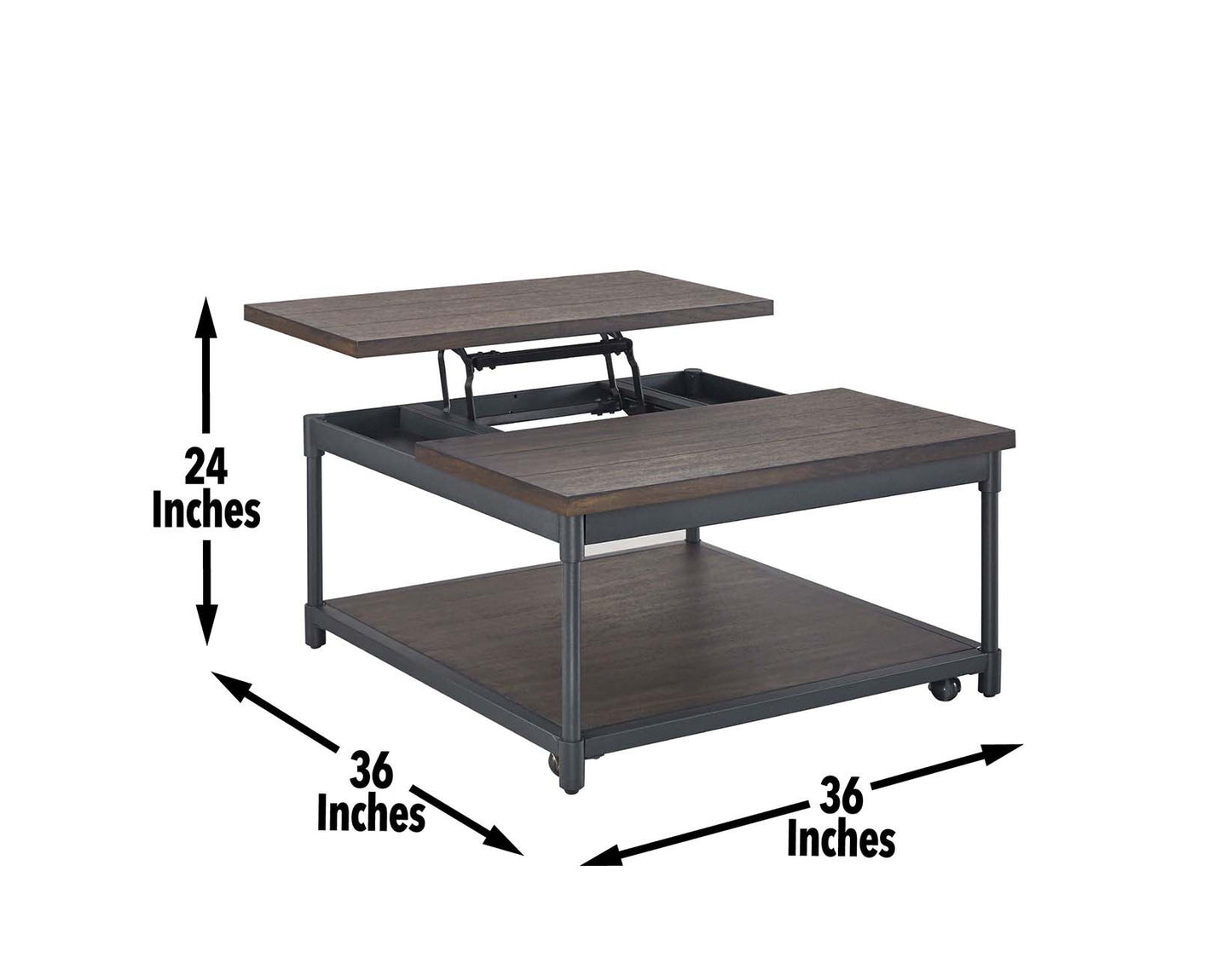 Prescott Lift-Top Coffee Table by Steve Silver